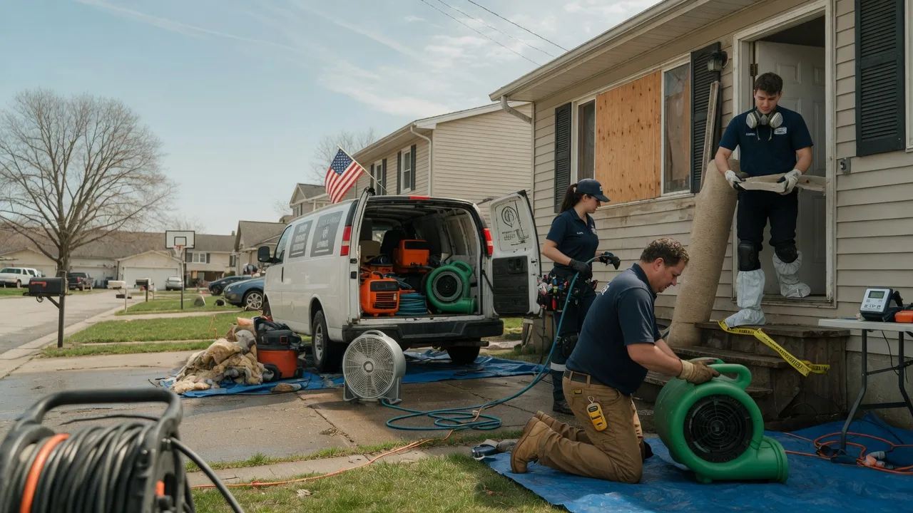 Water Damage Restoration in Cambridge, KS near me